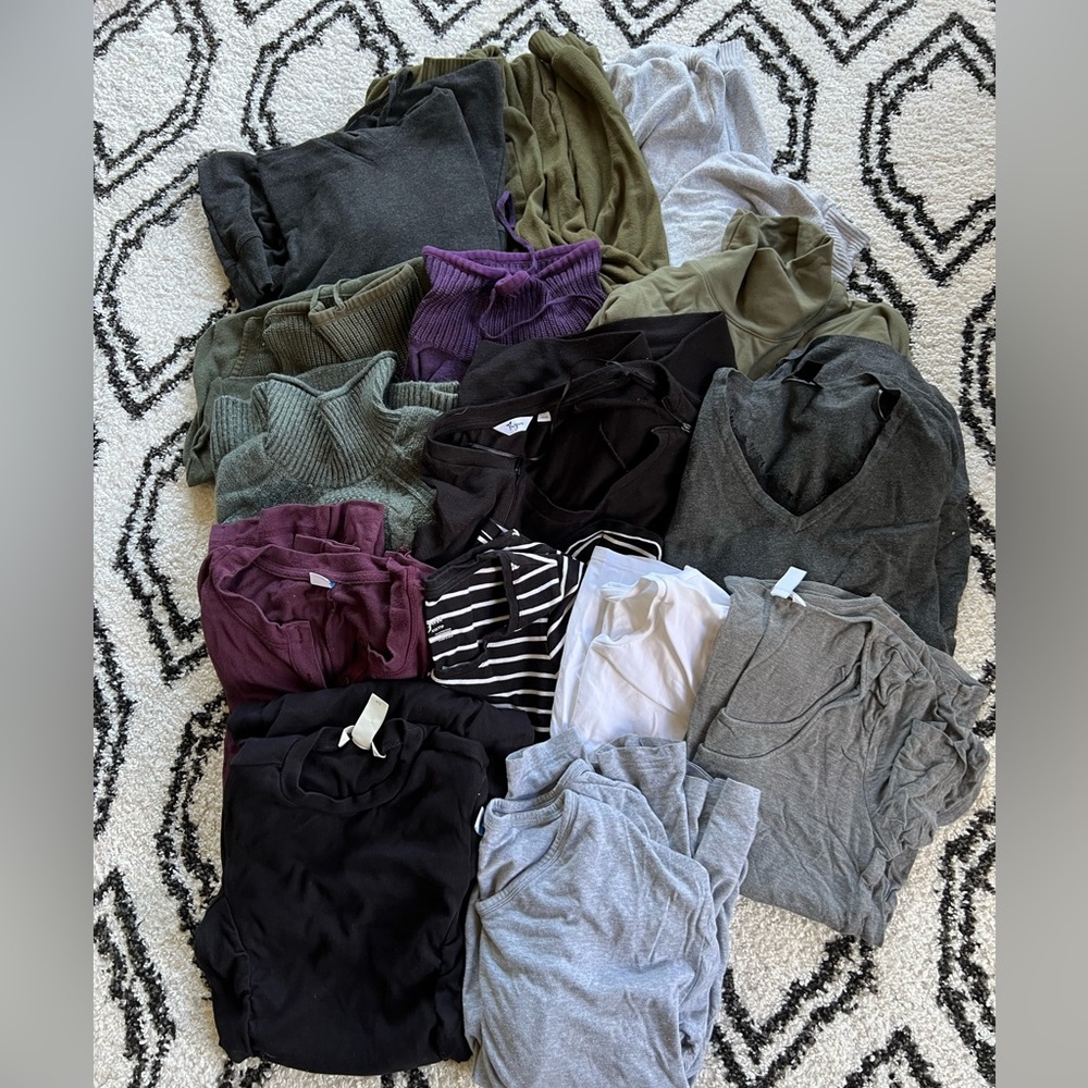 Huge Lot of Maternity Tops